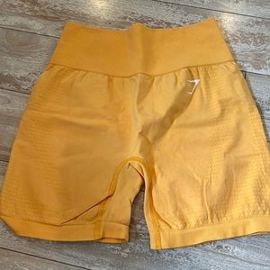 Gymshark vital yellow shorts